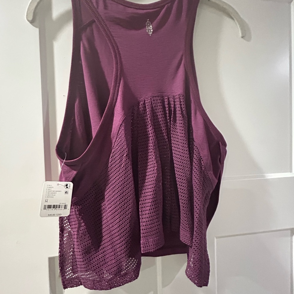 Free People Purple Tank Top